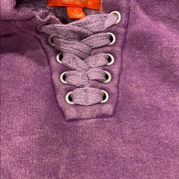 Butter Purple Pocket Hoodie Sparkle Backpack - Picture 3 of 8